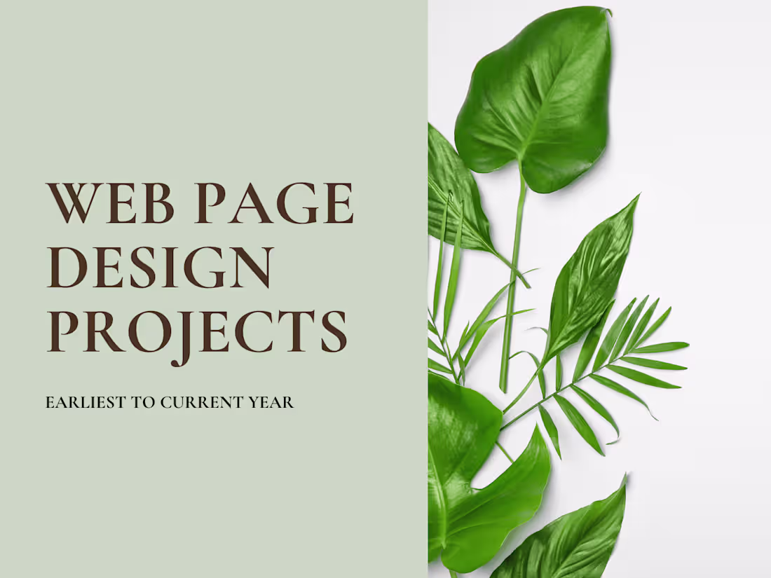 Cover image for Website Design