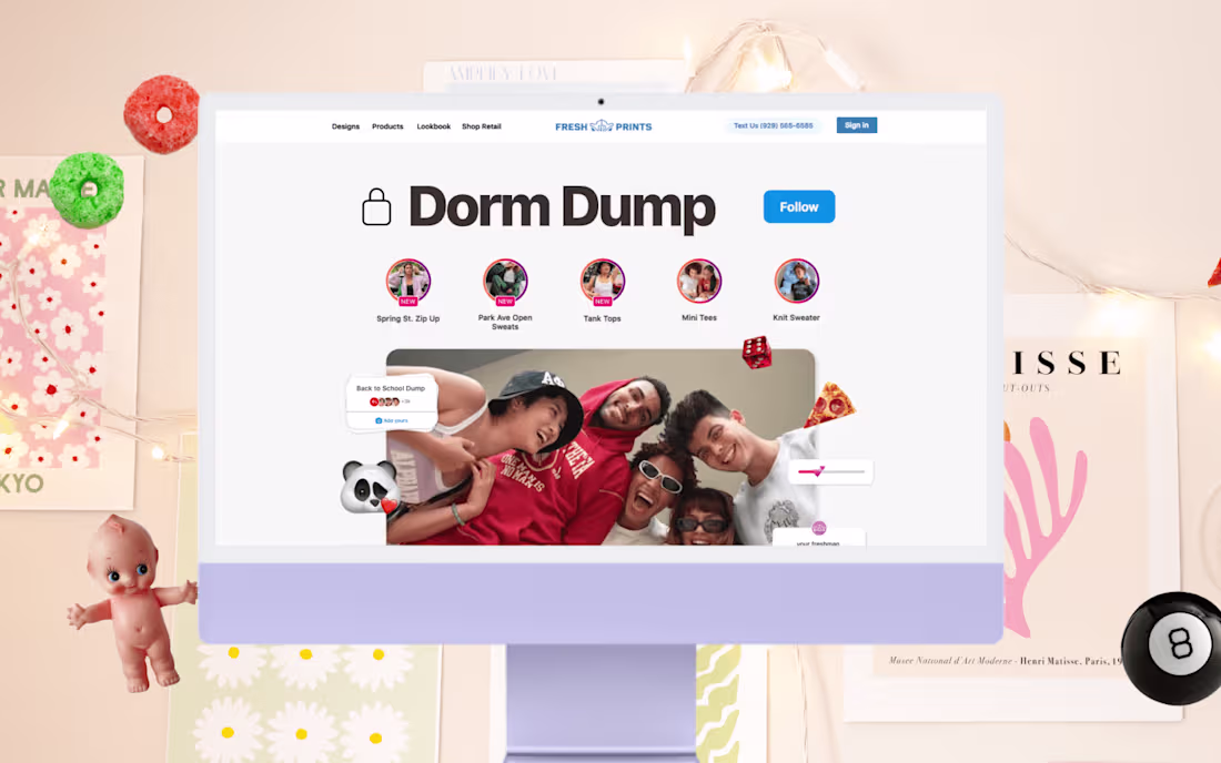 Cover image for Fresh Prints Fall 2023 Lookbook Creative Direction