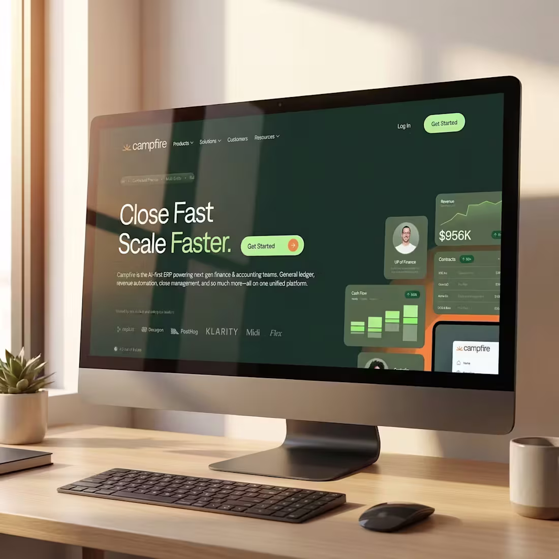 Cover image for Web Development — Campfire (FinTech