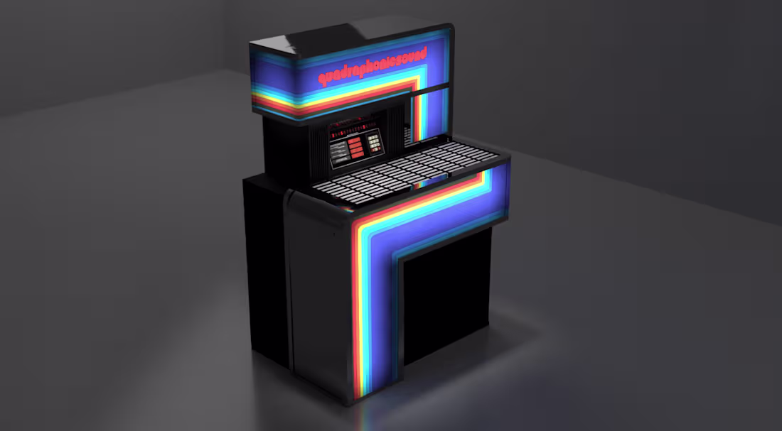 Cover image for Hyper Realistic Seeburg 1974 Quadraphonic