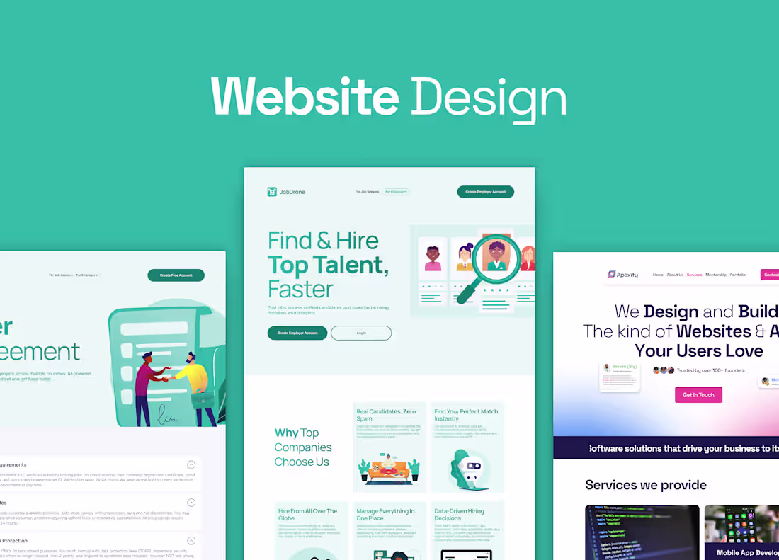 Cover image for Website Design