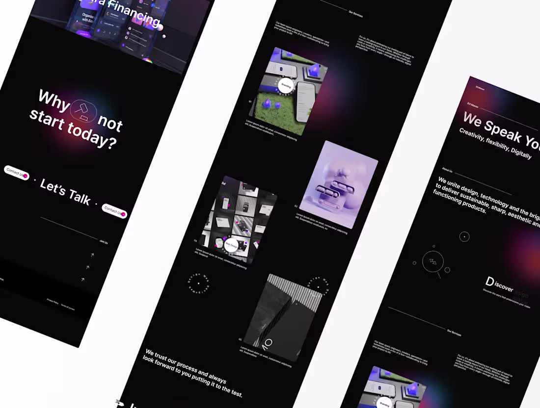 Cover image for D3-MAVEN | Rebranding a creative digital agency