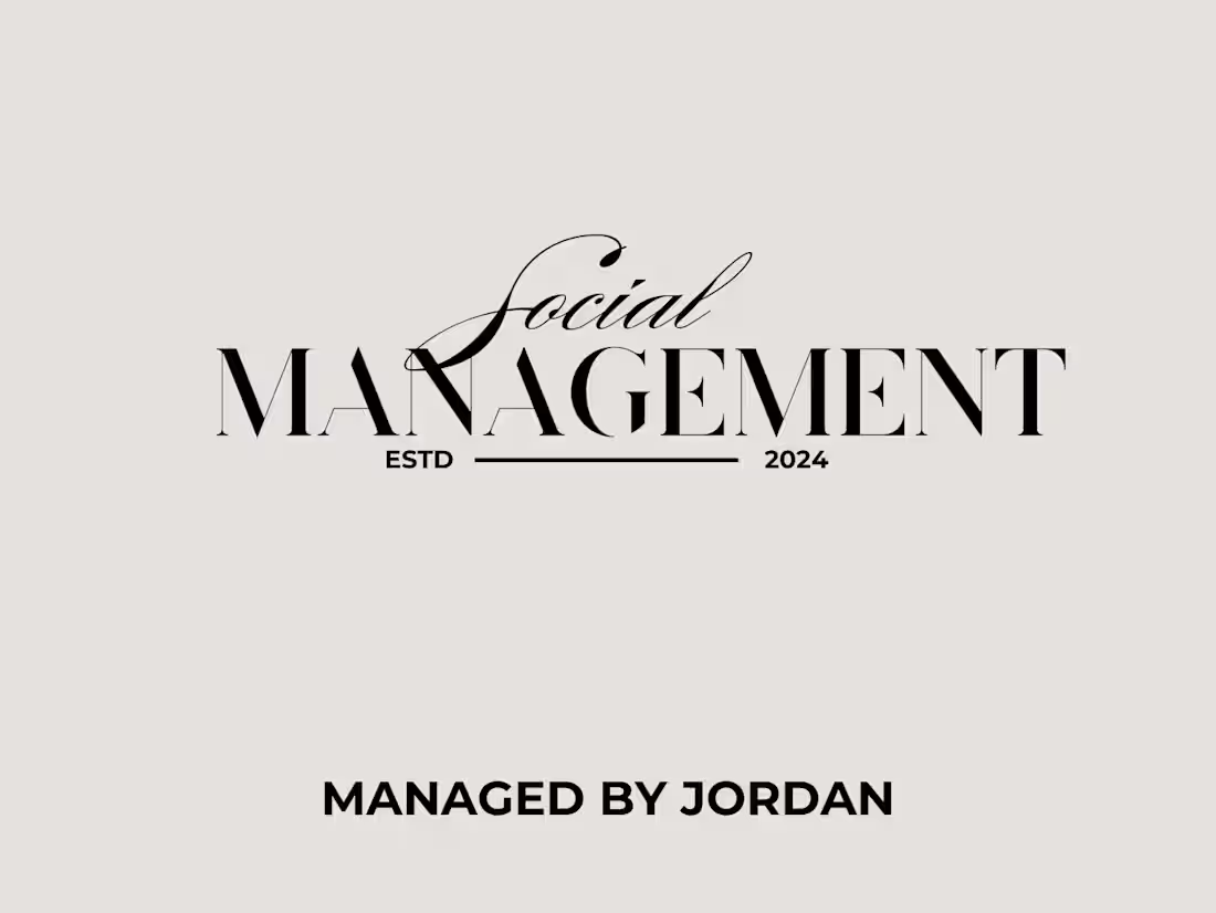 Cover image for Full Social Media Management