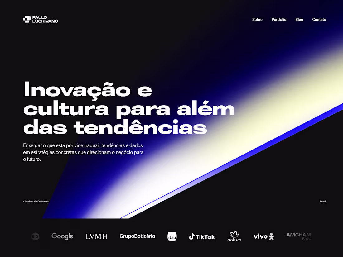 Cover image for paulo escrivano | website UX