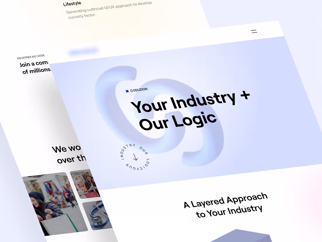 Cover image for Industries - Landing Page Website