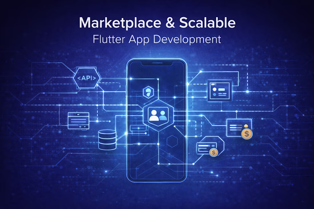 Cover image for Marketplace & Scalable Flutter App Development