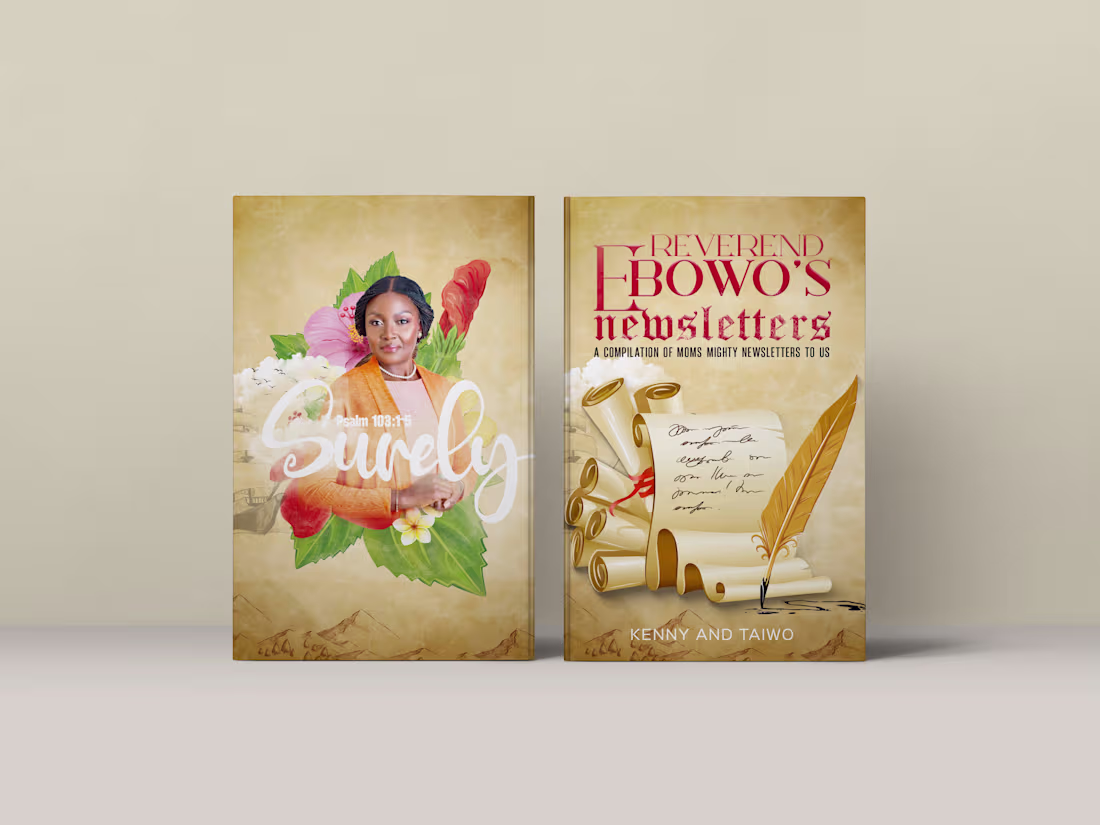 Cover image for Book cover design