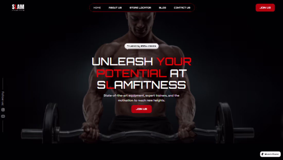 Cover image for Slam Fitness Studio