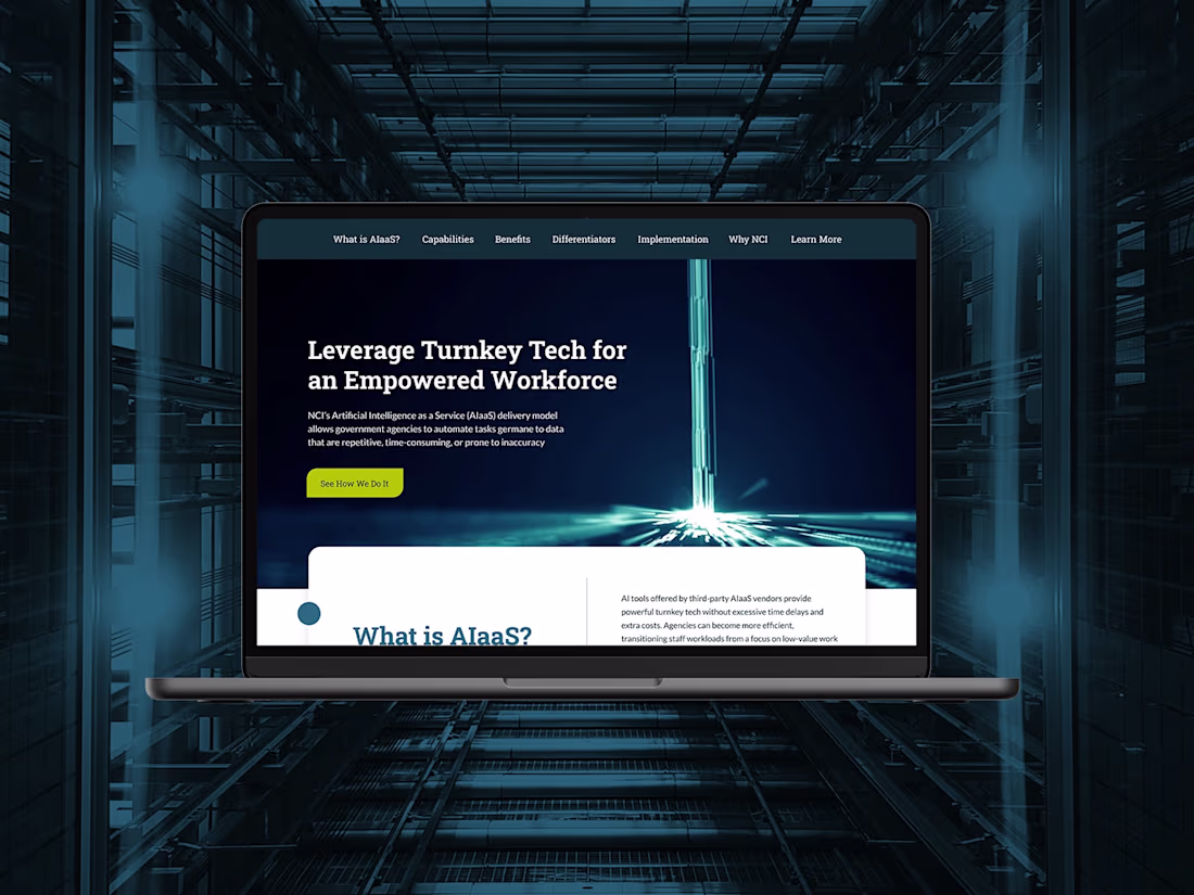 Cover image for NCI AIaaS Whitepaper