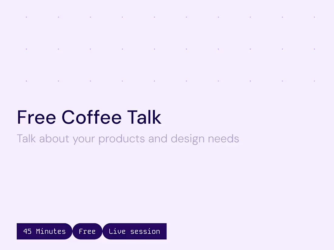 Cover image for Coffee Talk | Free 45 Minute Call