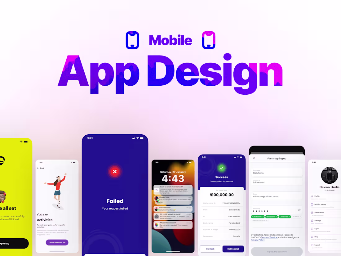 Cover image for Mobile App Design and Prototyping