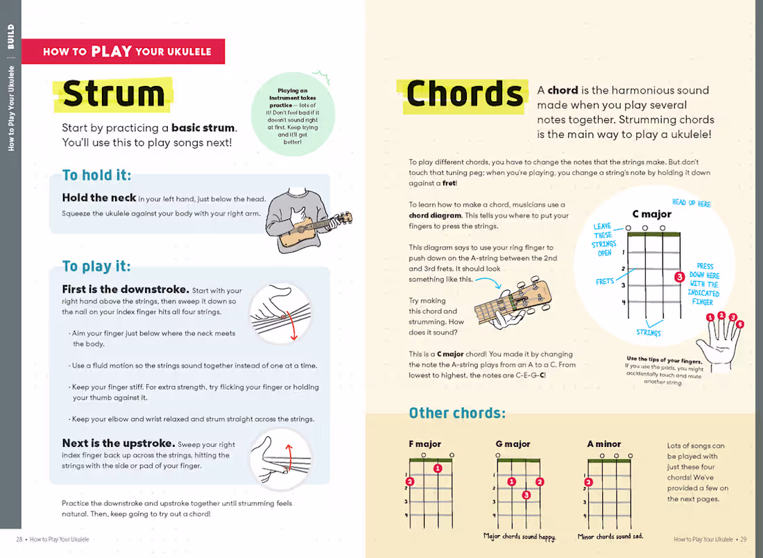 Cover image for Ukulele instructions