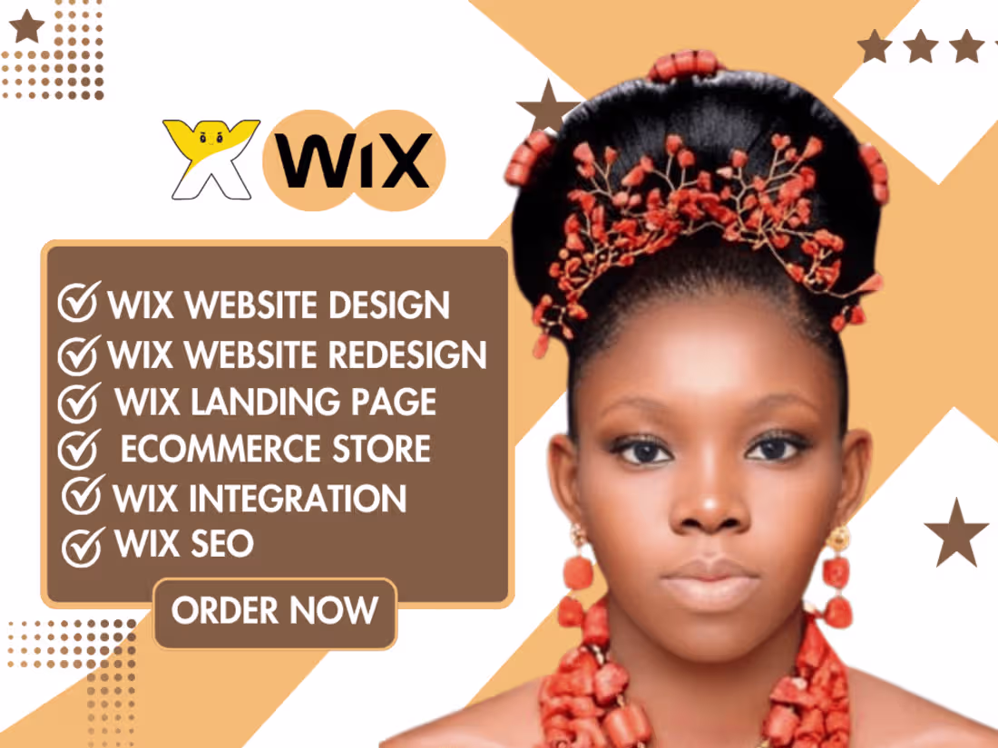 Cover image for WIX WEBSITE REDESIGN 