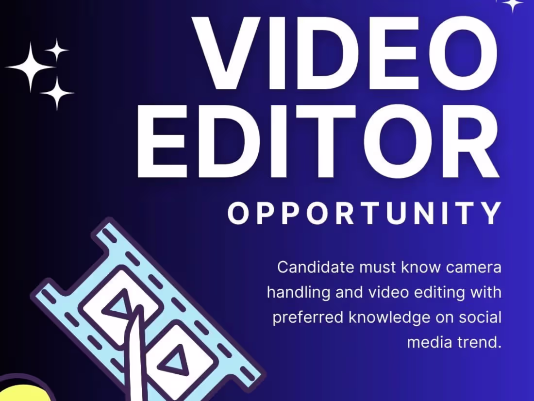 Cover image for Creative Video Editor | Motion + Clean Cuts