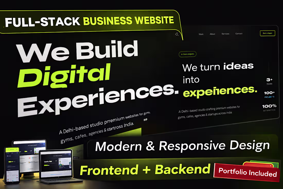 Cover image for We designed and developed a