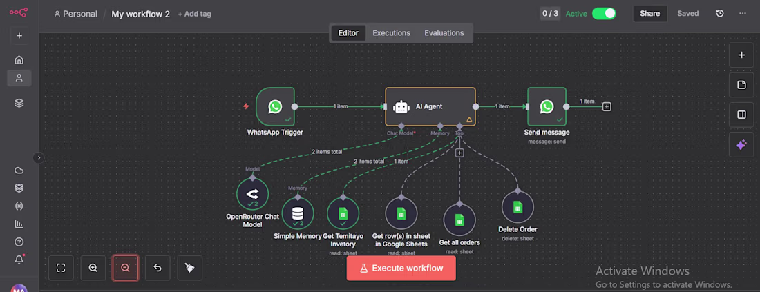 Cover image for This WhatsApp AI Booking Agent is designed to streamline ord...