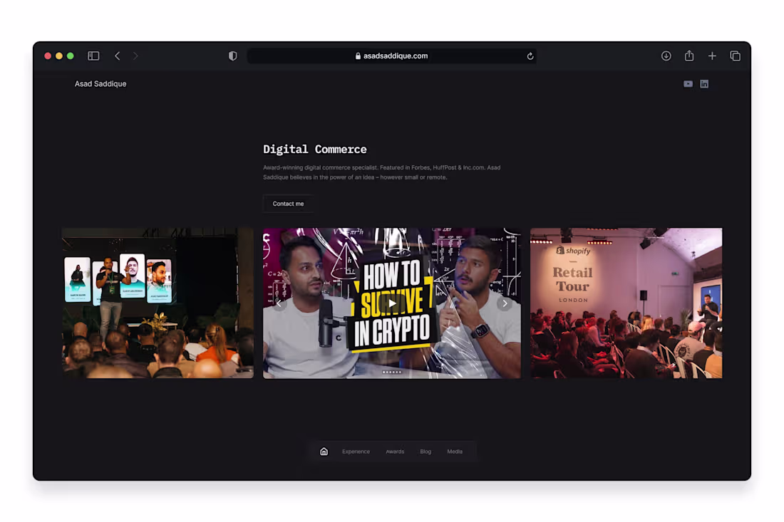 Cover image for Asadsaddique.com 