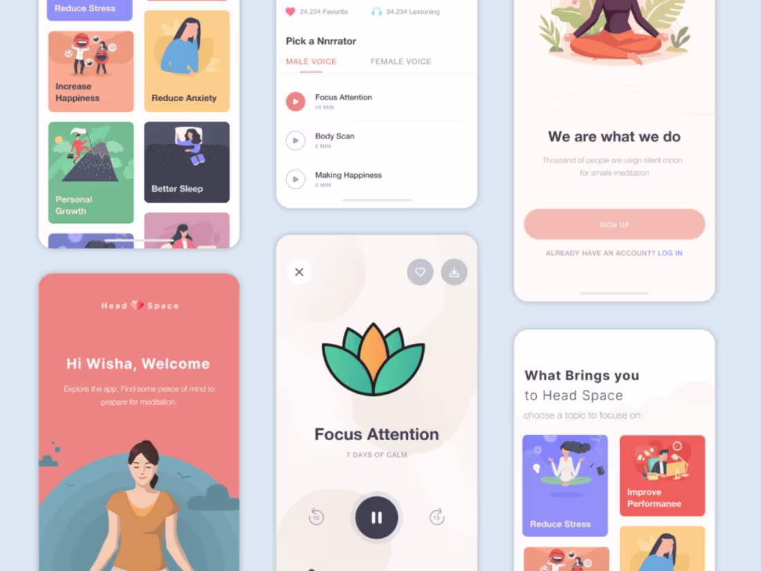 Cover image for Meditation App