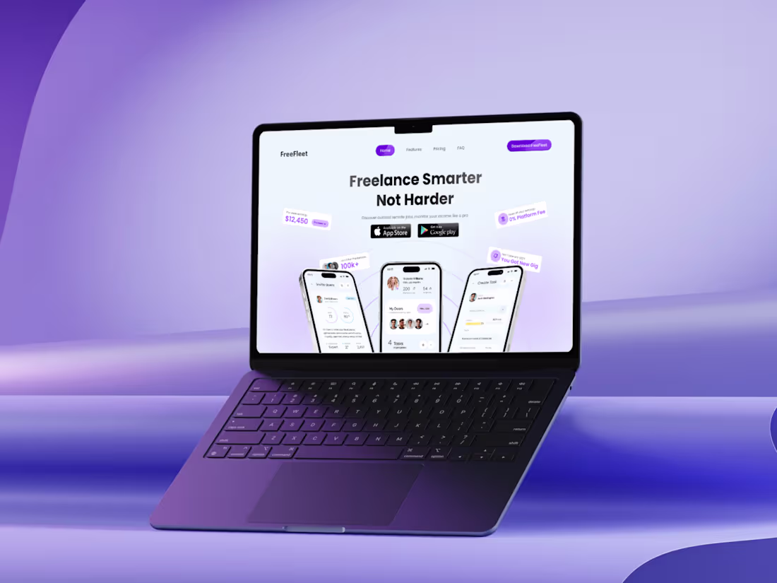 Cover image for FreeFleet - Freelance Network | Passion Project