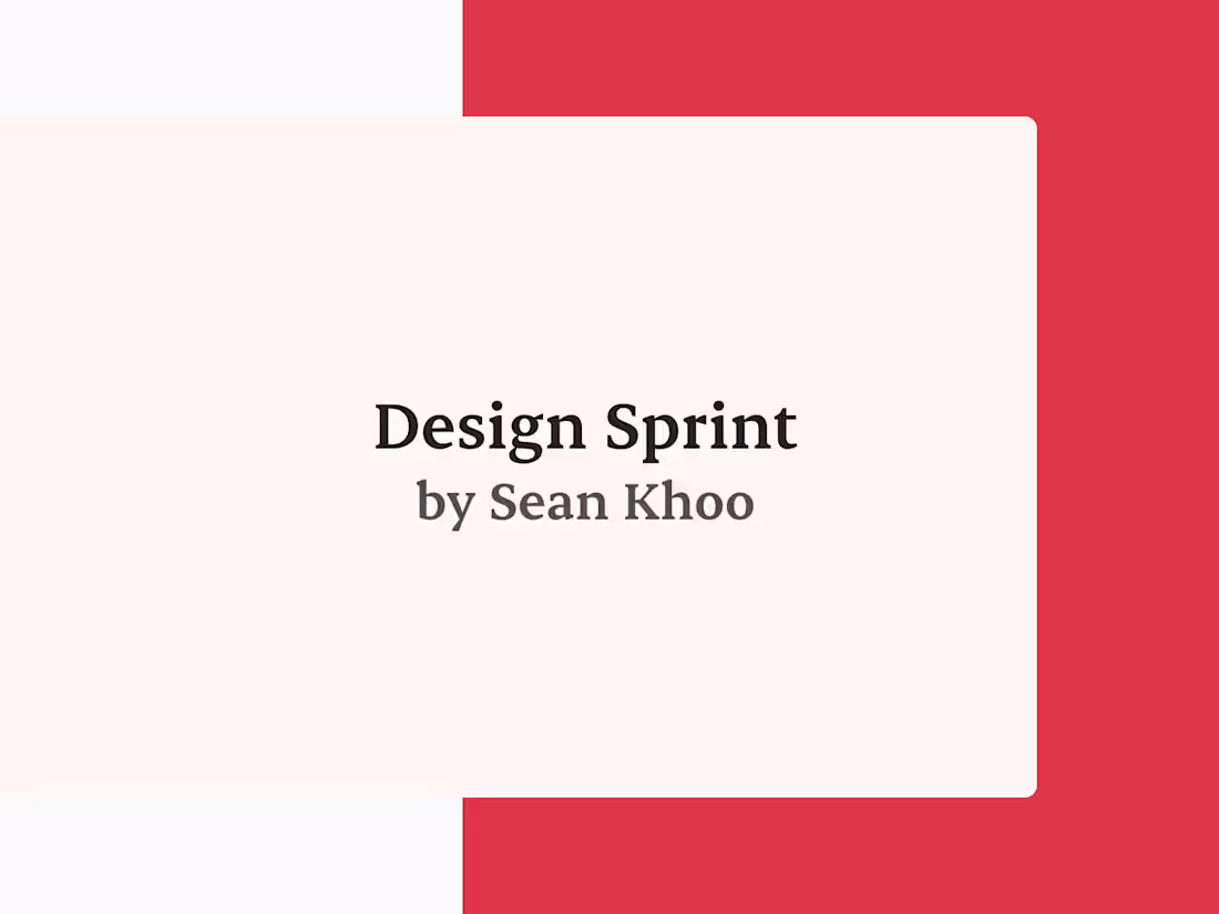 Cover image for Design Sprint