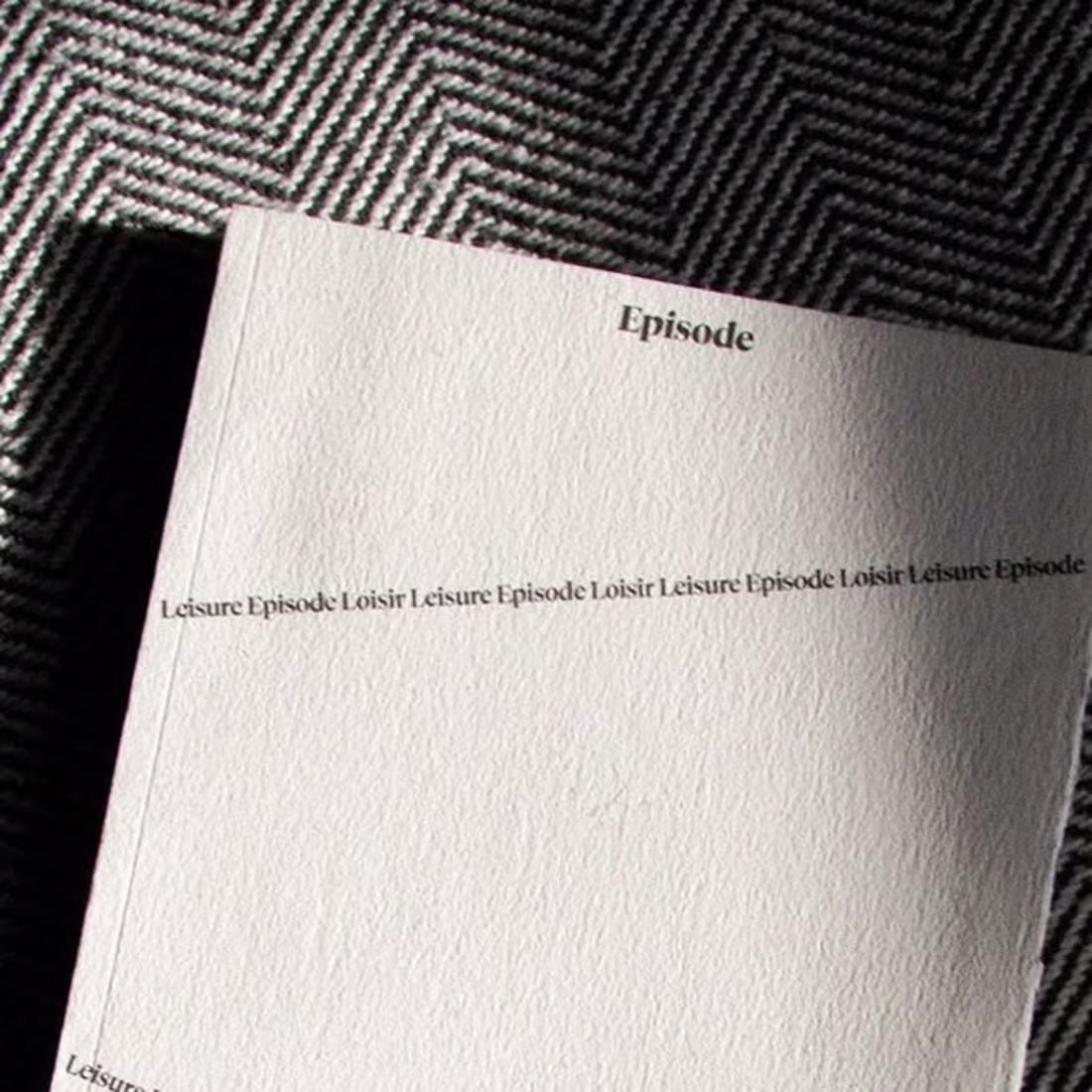 Cover image for Épisode magazine : Loisir/Leisure