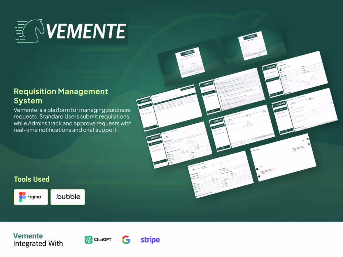 Cover image for VEMENTE