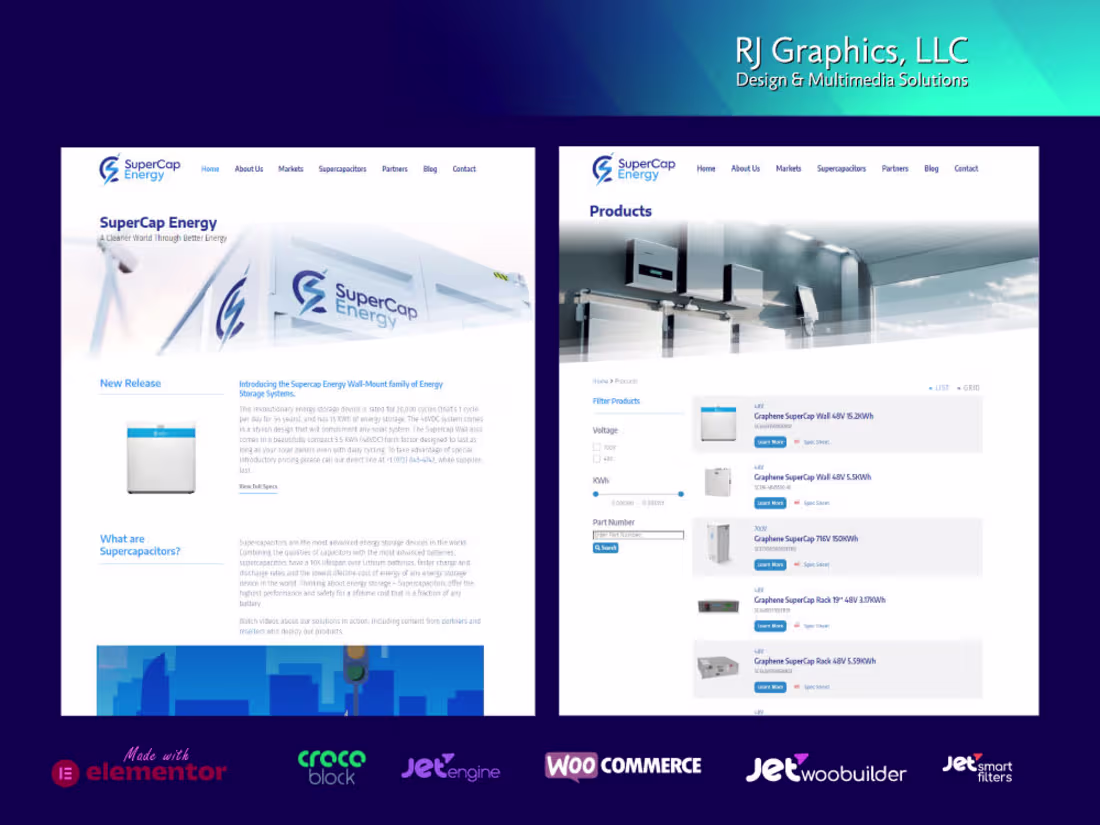 Cover image for SuperCap Energy Website