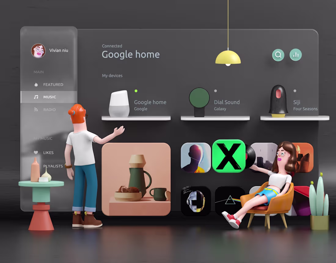 Cover image for Smart Home 3D Dashboard