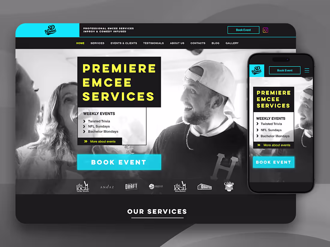 Cover image for WIX | Full stack design & development: web, logo, print, SEO