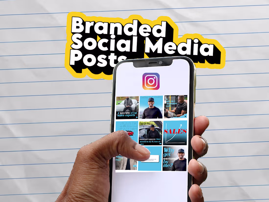Cover image for Branded content for social Media