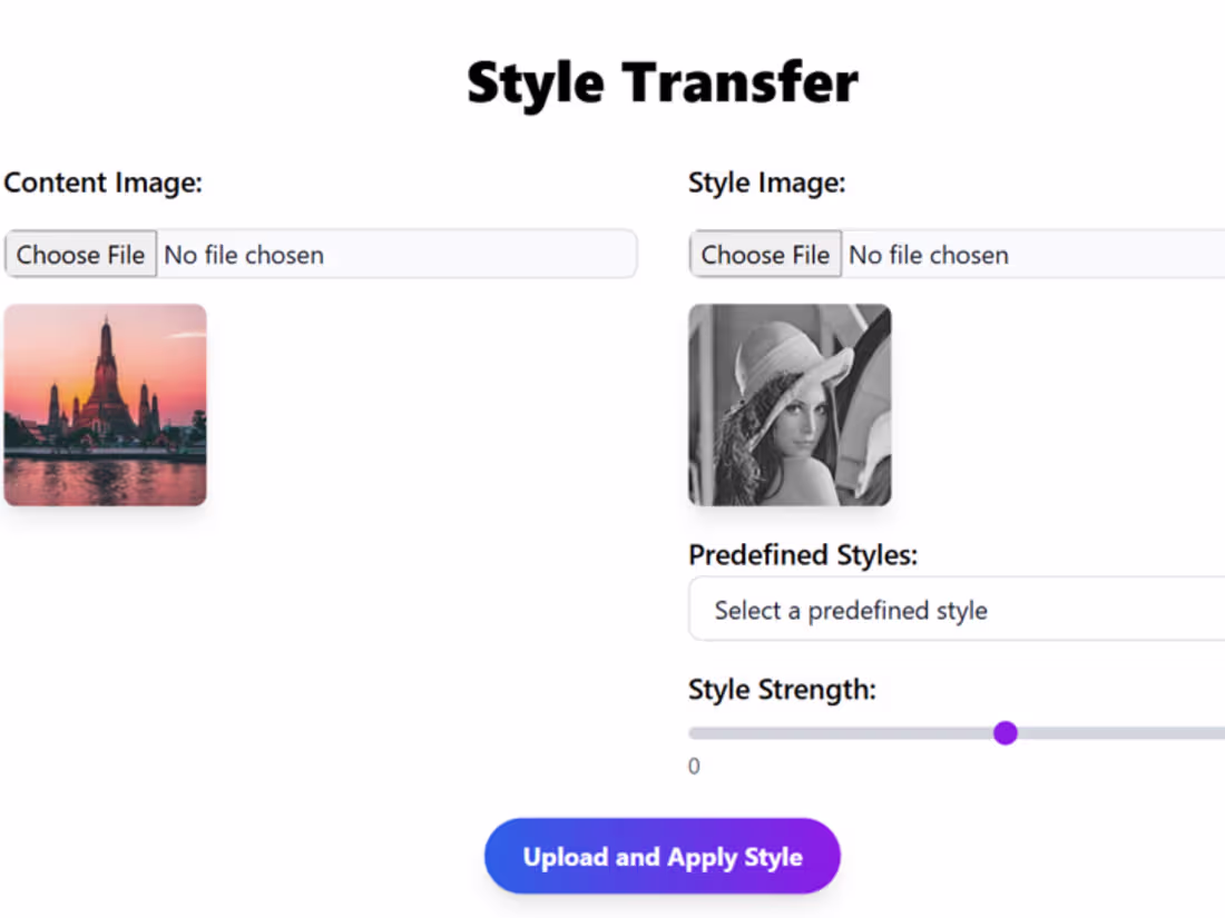 Cover image for GitHub - AadityaX86/StyleTransfer