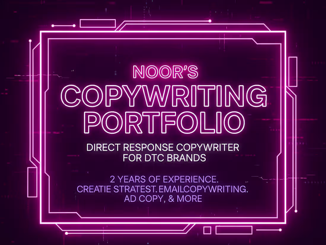 Cover image for Copywriting for eCommerce Brands