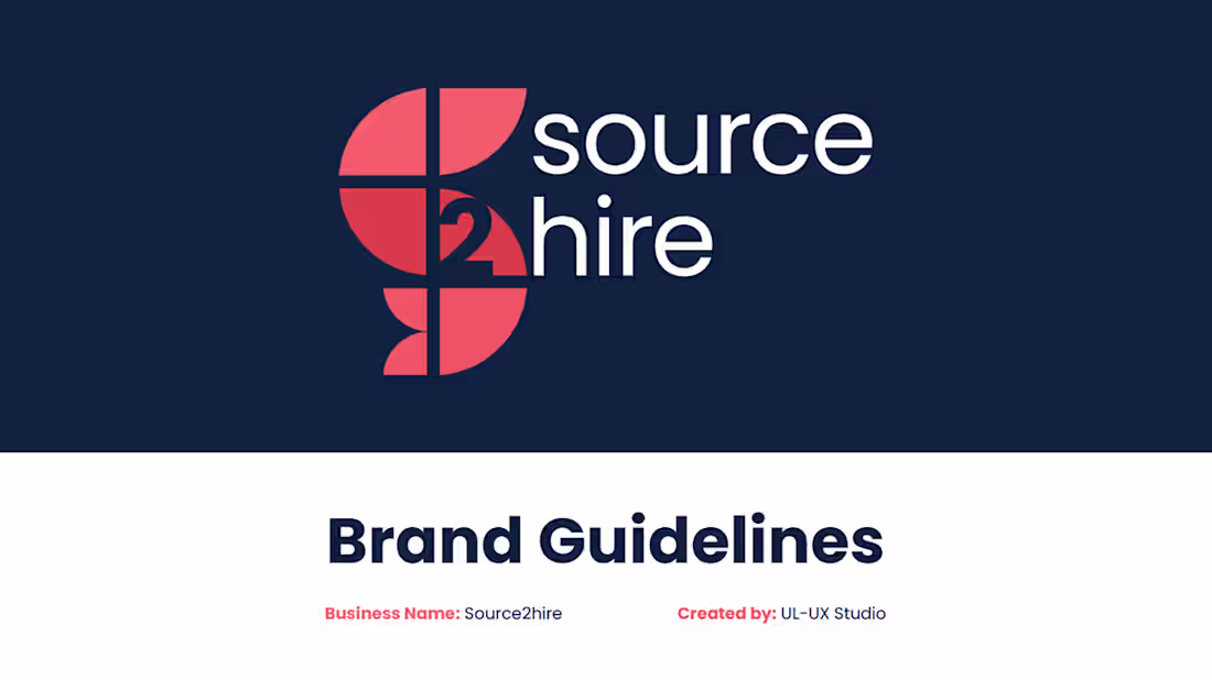 Cover image for Hiring Company - Logo and branding design on Behance