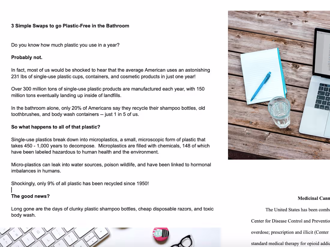 Cover image for Copywriting portfolio — Christina & Co. Copywriting