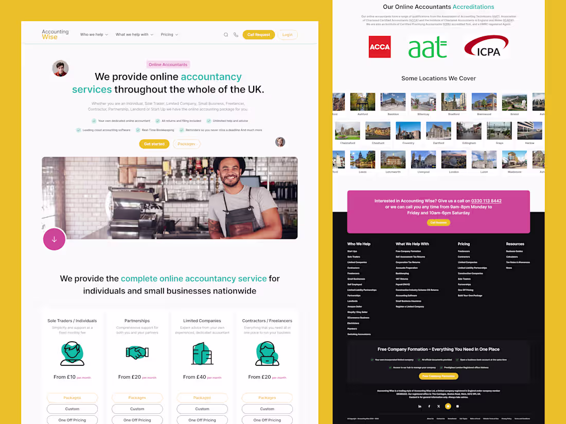 Cover image for Redesign Your Landing Page for Increased UK Lead Generation