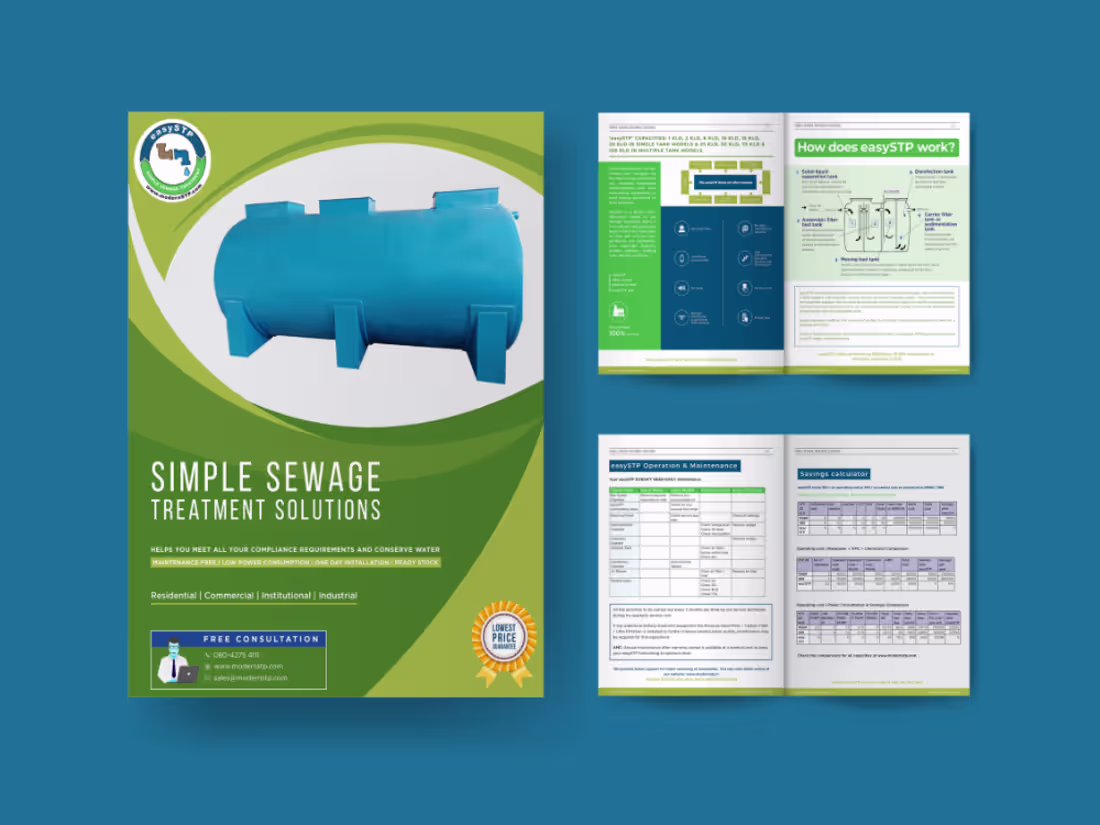 Cover image for ✅ Project Completed Product brochure & technical document de...