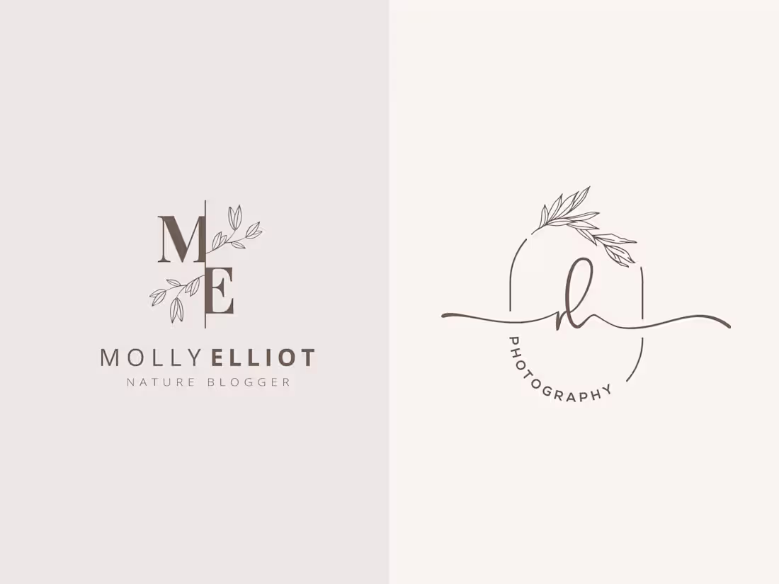 Cover image for I will design beautiful hand drawn botanical boho logo design