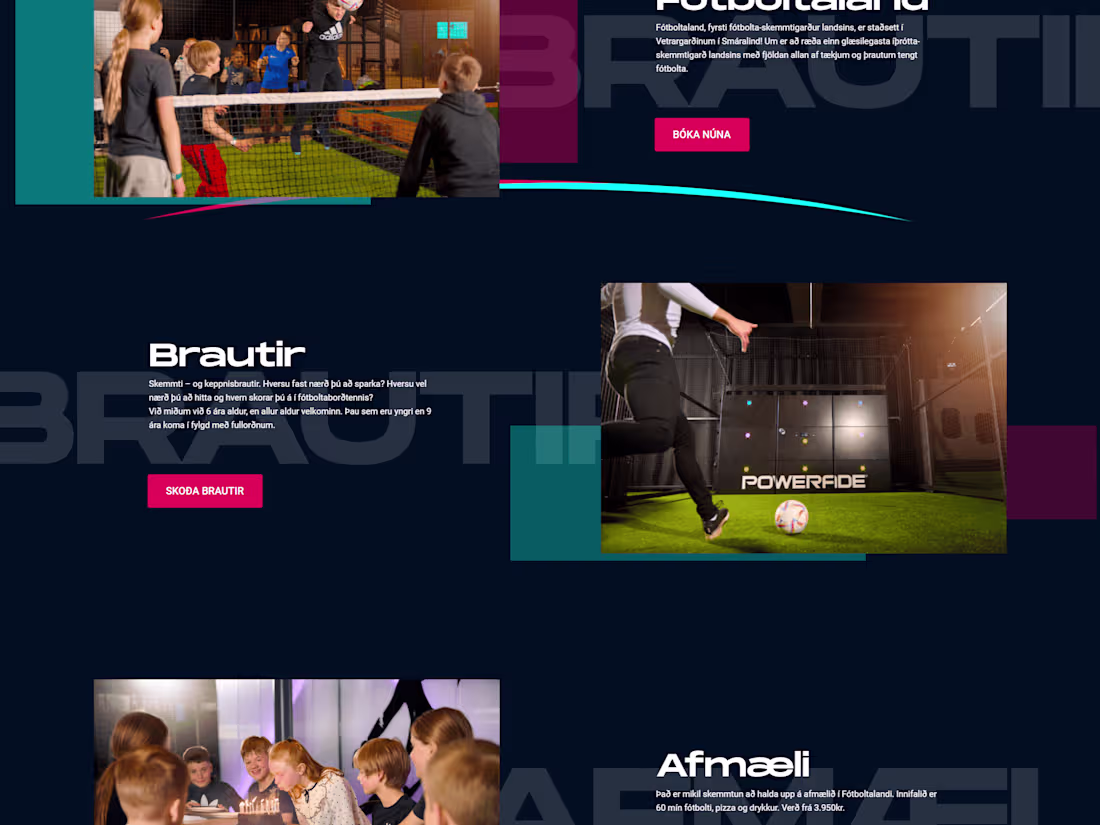 Cover image for Forsíða - Fotboltaland