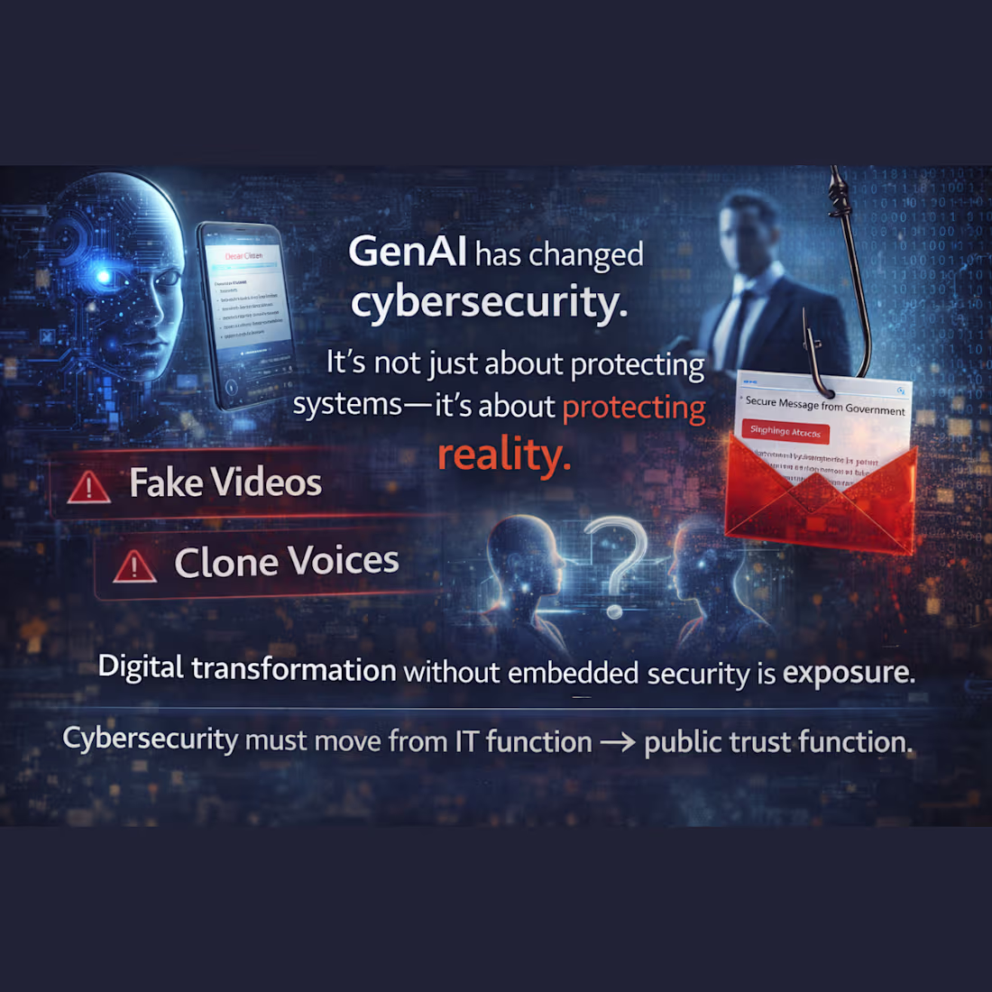 Cover image for GenAI has changed cybersecurity.
It’s no