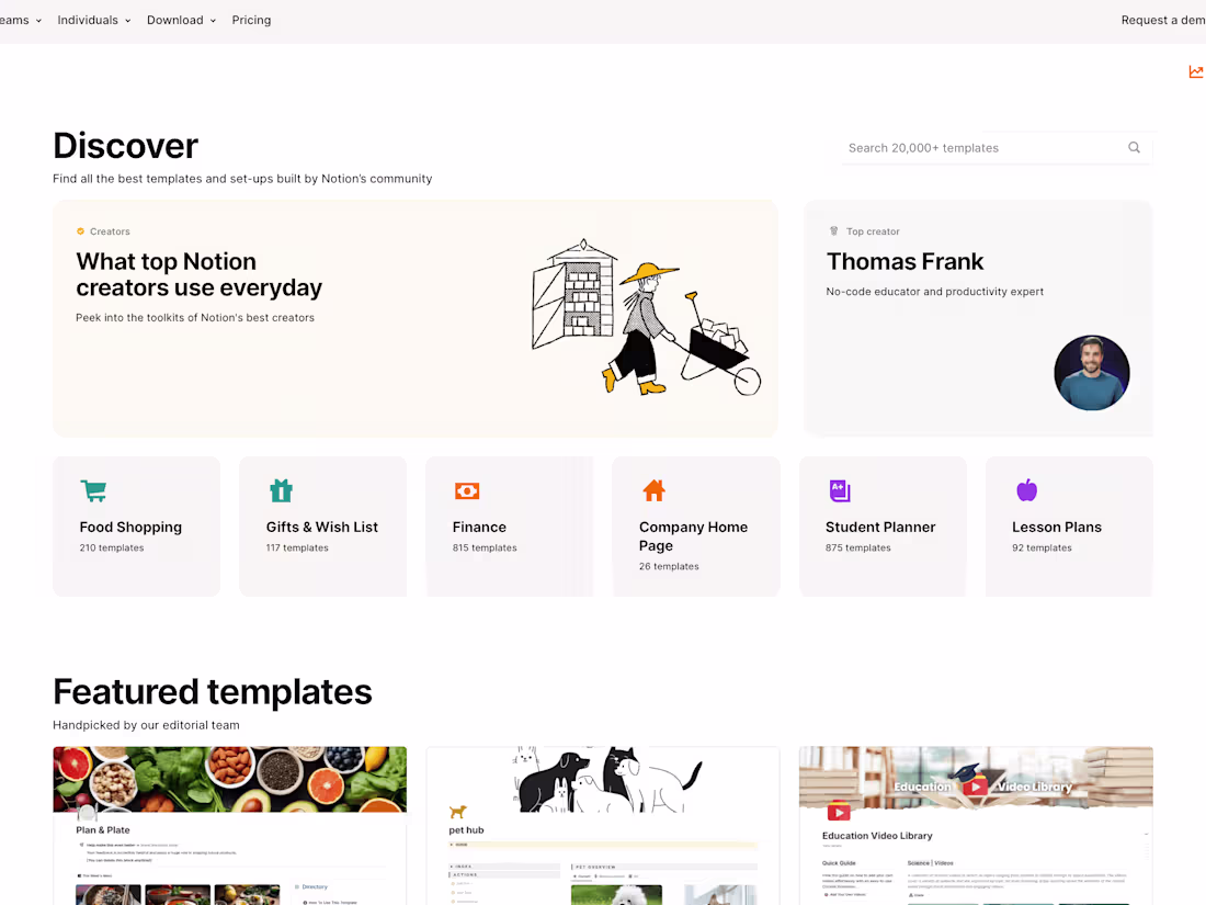 Cover image for Notion Marketplace Operations / Growth