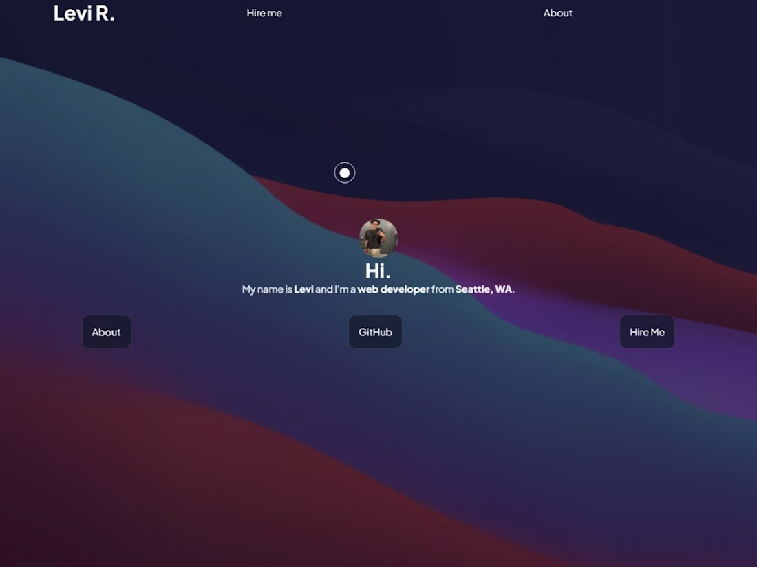 Cover image for Personal Website