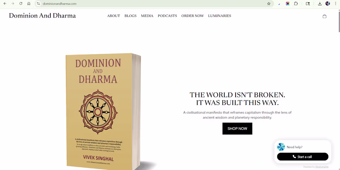 Cover image for Project 02. Dominion And Dharma
Building