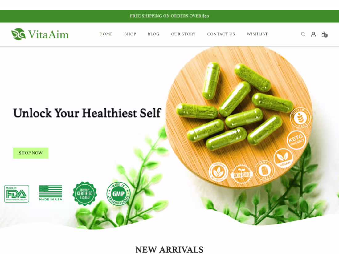 Cover image for VitaAim