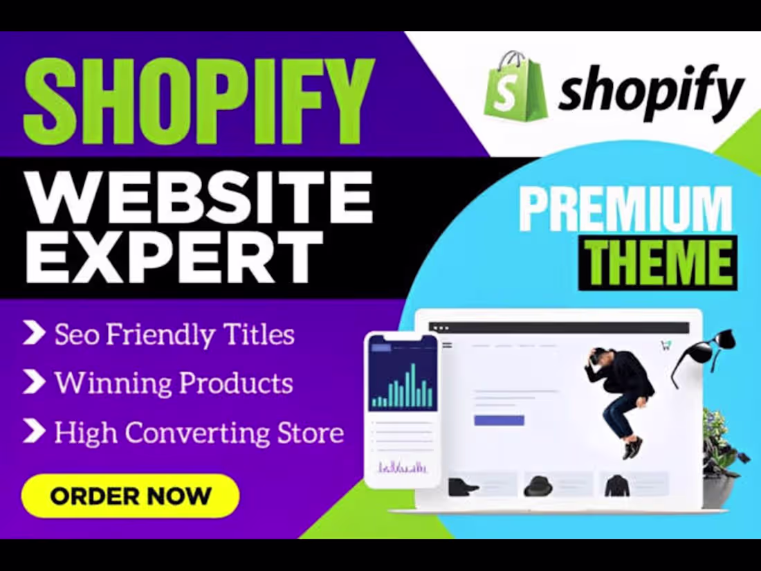 Cover image for I will develop 6 figures earning Shopify Dropshipping store