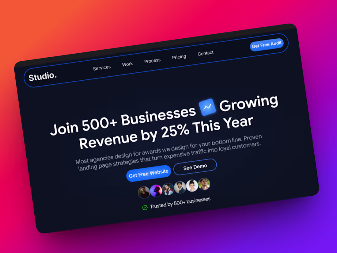 Cover image for Most agency landing pages don’t