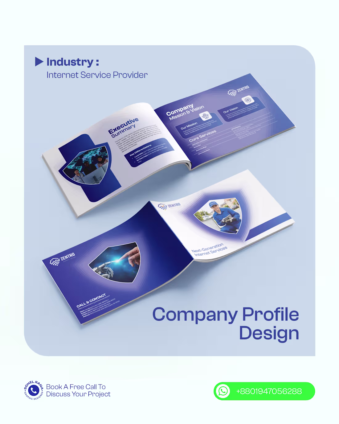 Cover image for Internet Service Provider Company Profile