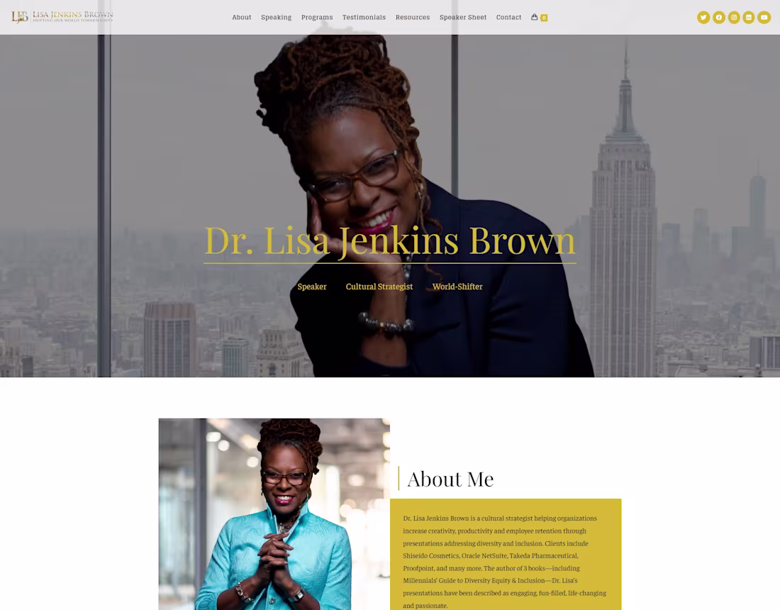 Cover image for Dr. Lisa Jenkins Brown