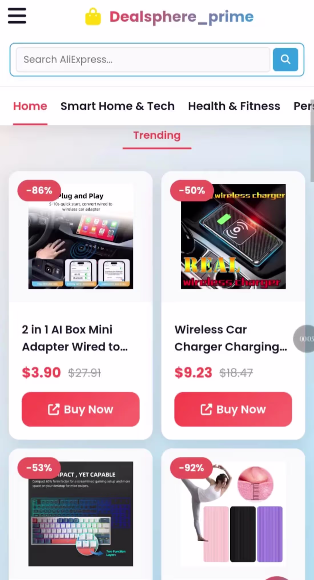 Cover image for Responsive Affiliate Marketing Platform for