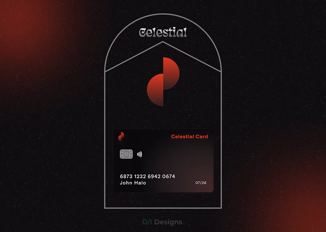 Cover image for Celestial Credit Cards (Concept)