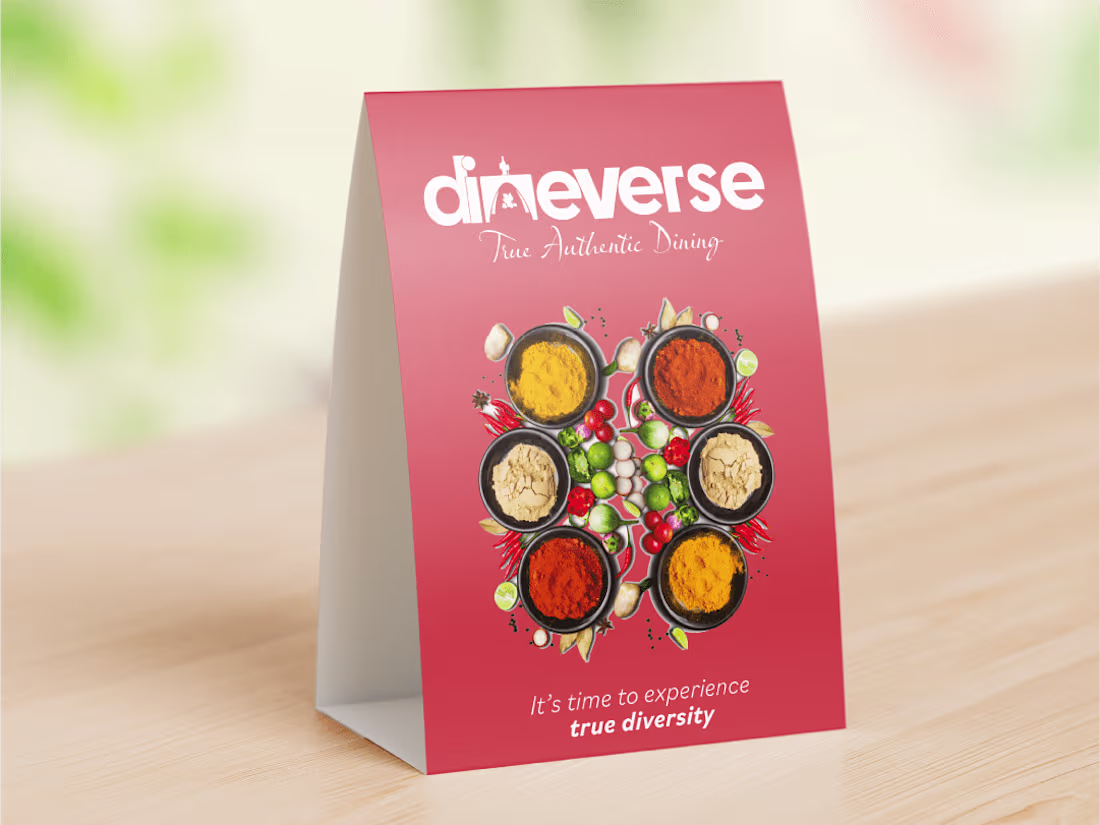 Cover image for Dineverse© - Full Branding and Concept